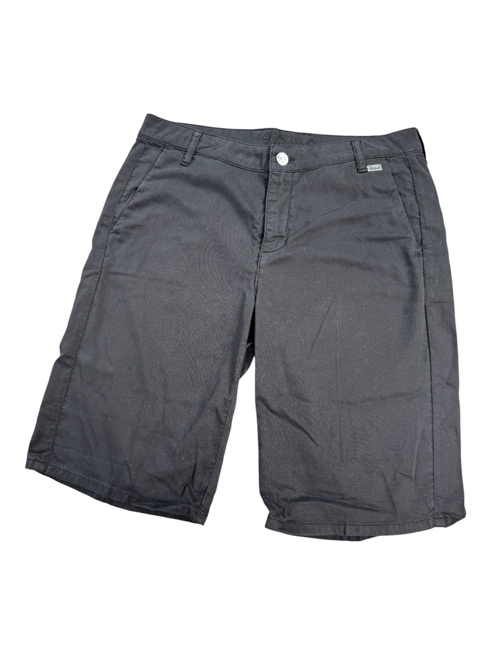 ESCADA SPORT black cotton Bermuda shorts size 6